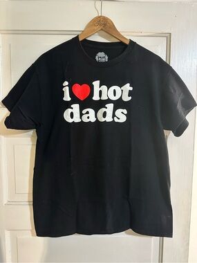 Danny Duncan Exclusive Collab with Spencer’s I Love Hot Dads Black T-shirt